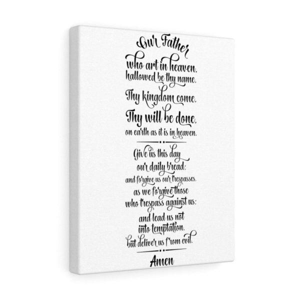 Scripture Canvas Our Father Christian Meaningful Framed Prints, Canvas Paintings - Image 4