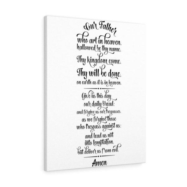 Scripture Canvas Our Father Christian Meaningful Framed Prints, Canvas Paintings