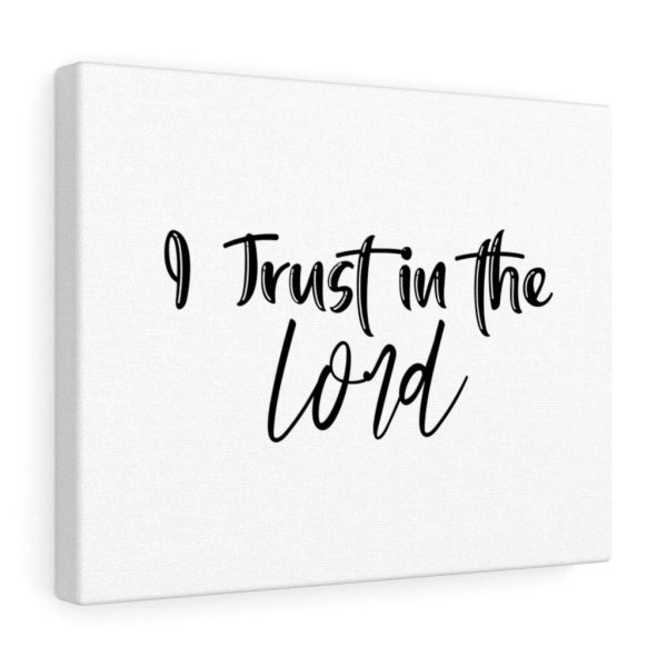 Scripture Canvas I Trust In The Lord Christian Bible Verse Meaningful Framed Prints, Canvas Paintings - Image 4