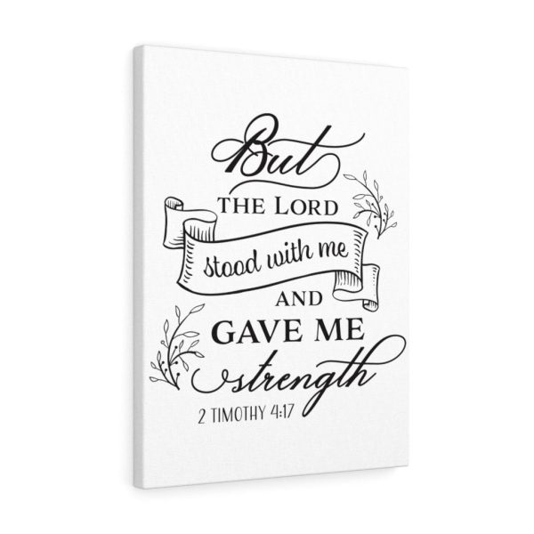 Scripture Canvas Gave Me Strength 2 Timothy 4:17 Christian Bible Verse Meaningful Framed Prints, Canvas Paintings - Image 8