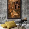 Jesus On The Cross Saves People Christian Gift For Son Of God Framed Canvas Framed Prints, Canvas Paintings - Image 4