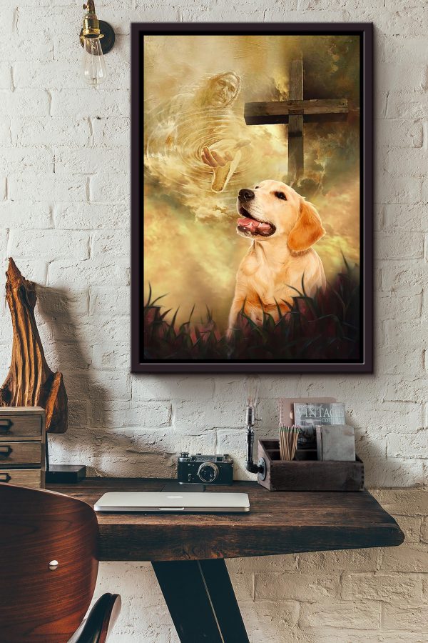 Take My Paw Christian Gift For Dog Lover Framed Canvas Framed Prints, Canvas Paintings - Image 3