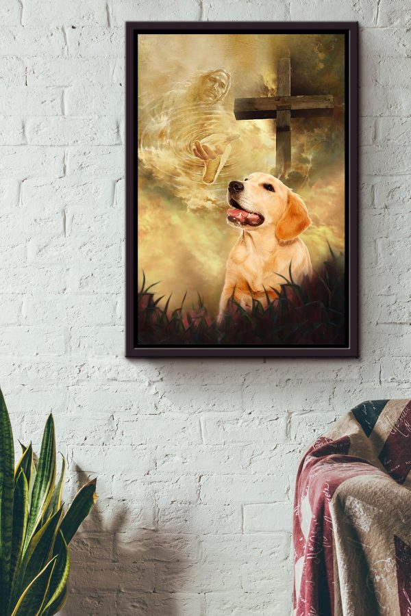 Take My Paw Christian Gift For Dog Lover Framed Canvas Framed Prints, Canvas Paintings - Image 2