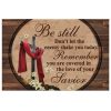 Be Still You Are Covered In The Love Of Your Savior Christian Canvas Gallery Painting Wrapped Canvas - Image 3