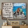 here Gifts Personalized Boating Fishing Hold Your Hand Canvas Home Decor