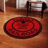Alaska Round Mat Alaska Railroad Round Floor Mat Room Rugs Carpet Outdoor Rug Washable Rugs - Image 3