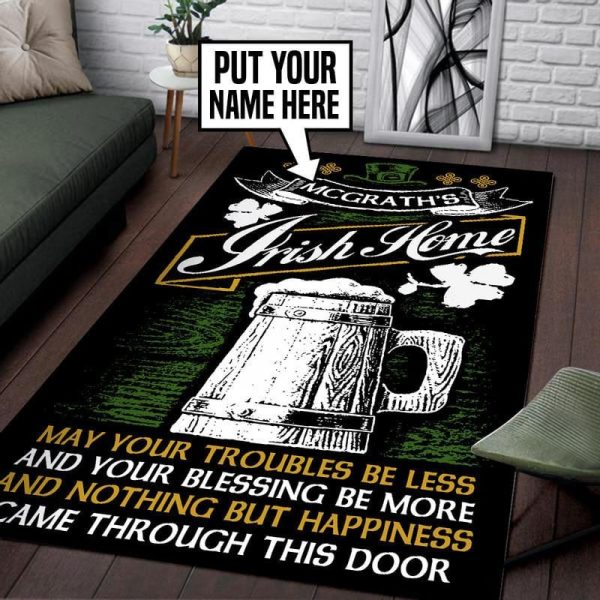 Personalized Irish Pub Round Mat Round Floor Mat Room Rugs Carpet Outdoor Rug Washable Rugs - Image 2