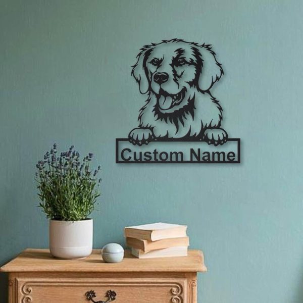 Personalized Kuvasz Dog Metal Sign Art, Custom Kuvasz Dog Metal Sign, - Image 2