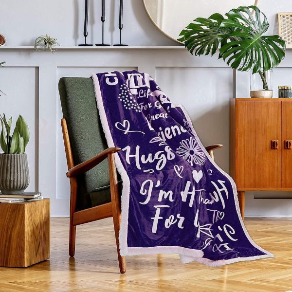 Best Friend Blanket - Bestfriend Birthday Gifts For Bff Besties Super - Image 2