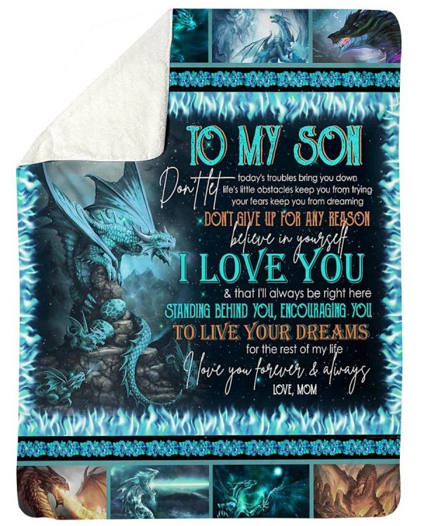 Dinosaur Mom Gifts For Son Don't Let Today's Troubles Bring You Down L