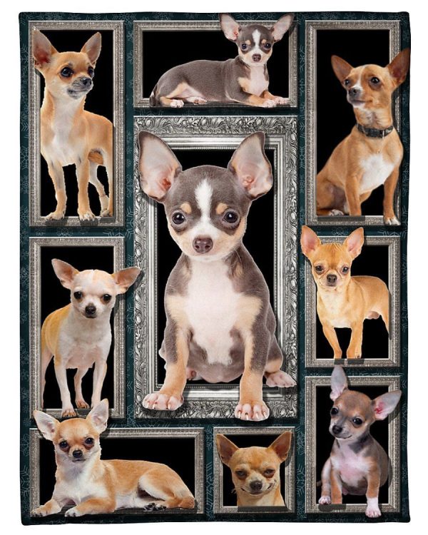 Baby Chihuahua Meaningful Gifts For Dog Lovers Fleece Blanket