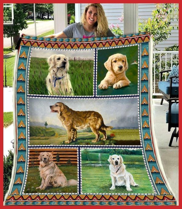 Blanket Gift For Golden Retriever Lovers