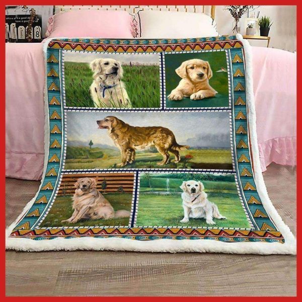 Blanket Gift For Golden Retriever Lovers - Image 2