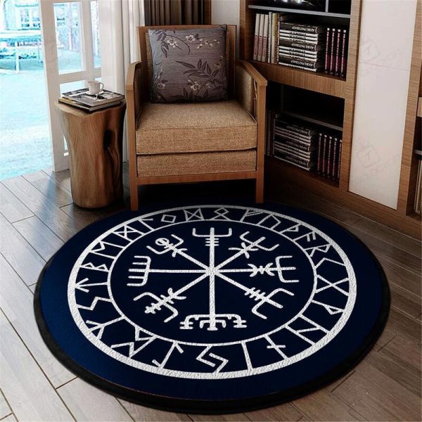 Viking Living Room Round Mat Circle Rug