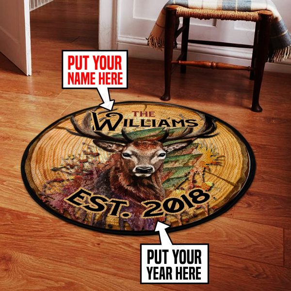 Personalized Farmer Round Mat Round Floor Mat Room Rugs Carpet Outdoor Rug Washable Rugs