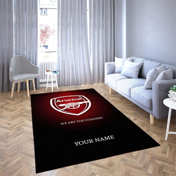 Arsenal Football Club 3 Area Rugs For Living Room Rectangle Rug Bedroom Rugs Carpet Flooring Gift RS133668|Rosabella Print