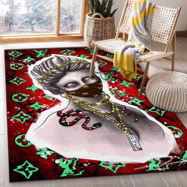 Princess Snake Rectangle Rectangle Area Rugs Carpet For Living Room, Bedroom, Kitchen Rugs, Non-Slip Carpet Rp124281 Print